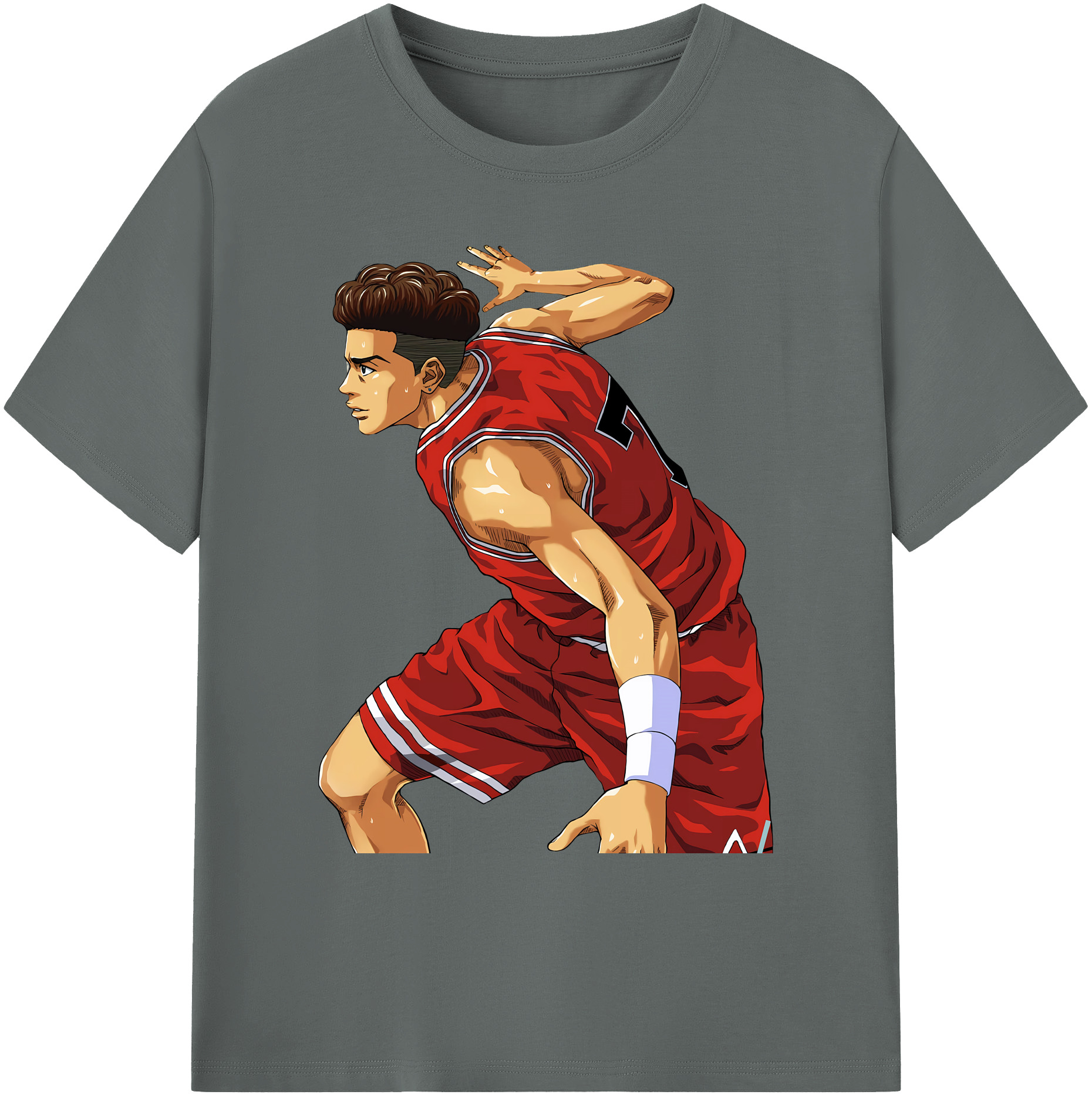 （画像用） SLAM DUNK／スラムダンク 綿100％ メンズ半袖Tシャツ｜肌触りやわらか＆通気性